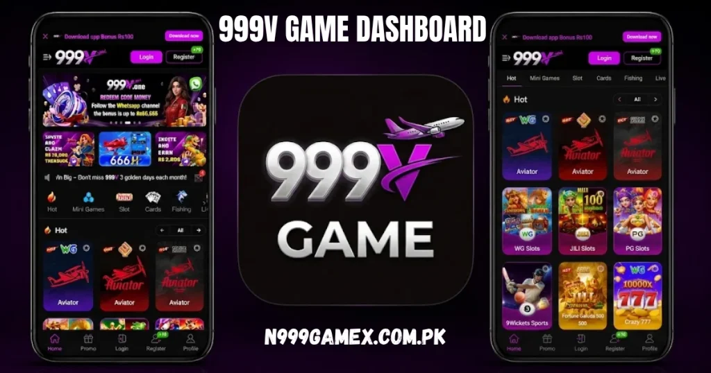 999 V game dashboard