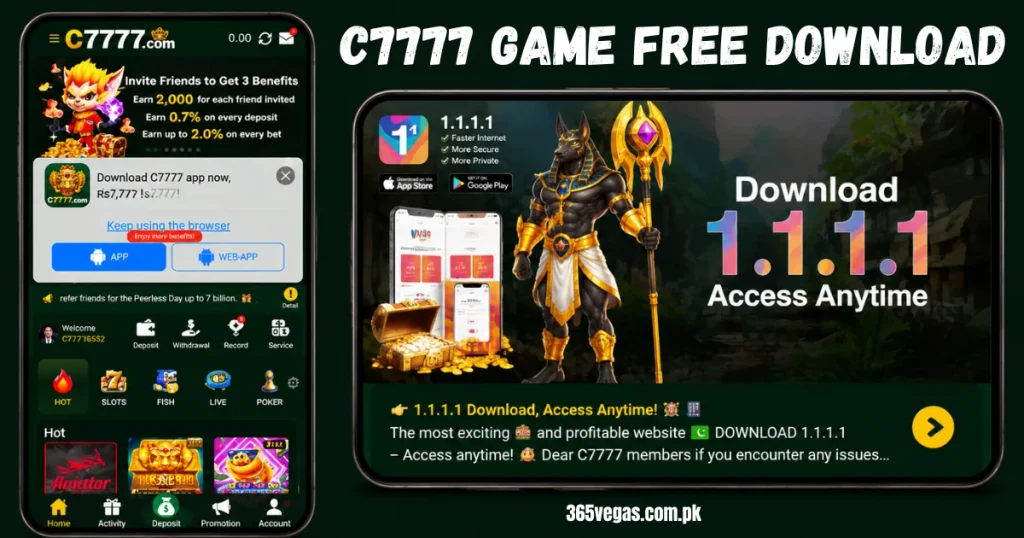 C 7777 game download guide